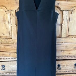 Elegant Black/Gray Sleeveless Dress